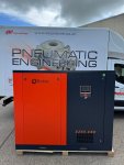 ENZAIR EZ55-VSD VARIABLE SPEED ROTARY SCREW AIR COMPRESSOR 55KW 75HP 370CFM