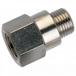 Extended Male x Female Adaptor- 1/8" to 1/8"