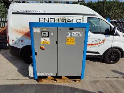 Power Systems Variable Speed Rotary Air Compressor with Dryer 30kW 40HP 164CFM
