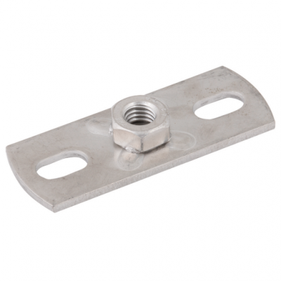 M8-M10 Threaded Backplate Zinc