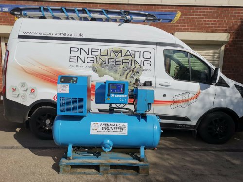 Boge Rotary Screw Air Compressor with Dryer 270L 5.5kW 7.5hp 10 Bar 25.7CFM