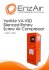 ENZAIR VA4-VSD SINGLE PHASE ROTARY SCREW AIR COMPRESSOR 4KW 5.5HP 14CFM 160L
